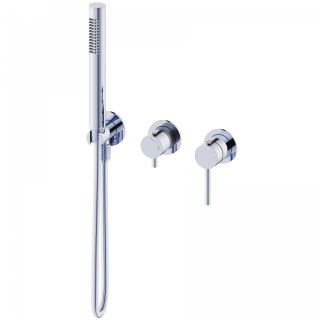 Встраиваемый смеситель для душевой системы Wonzon & Woghand Stick WW-838017-CR хром